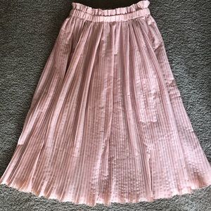 Hunter Dixon Anthropologie Pink Skirt